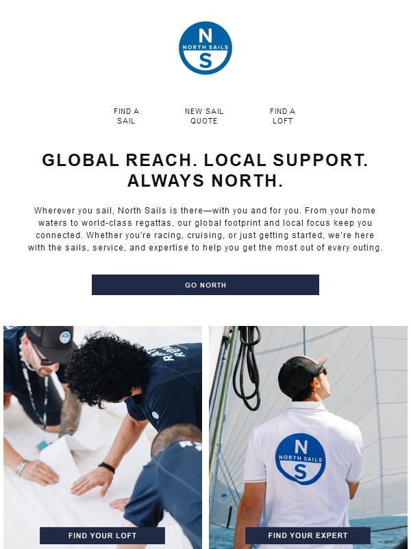 Wherever You Sail, Go North