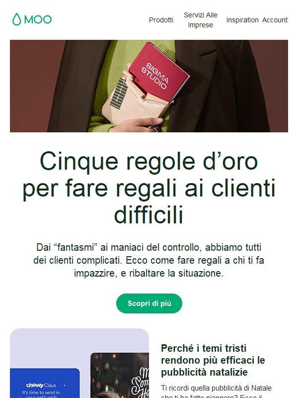 Come fare regali ai clienti difficili
