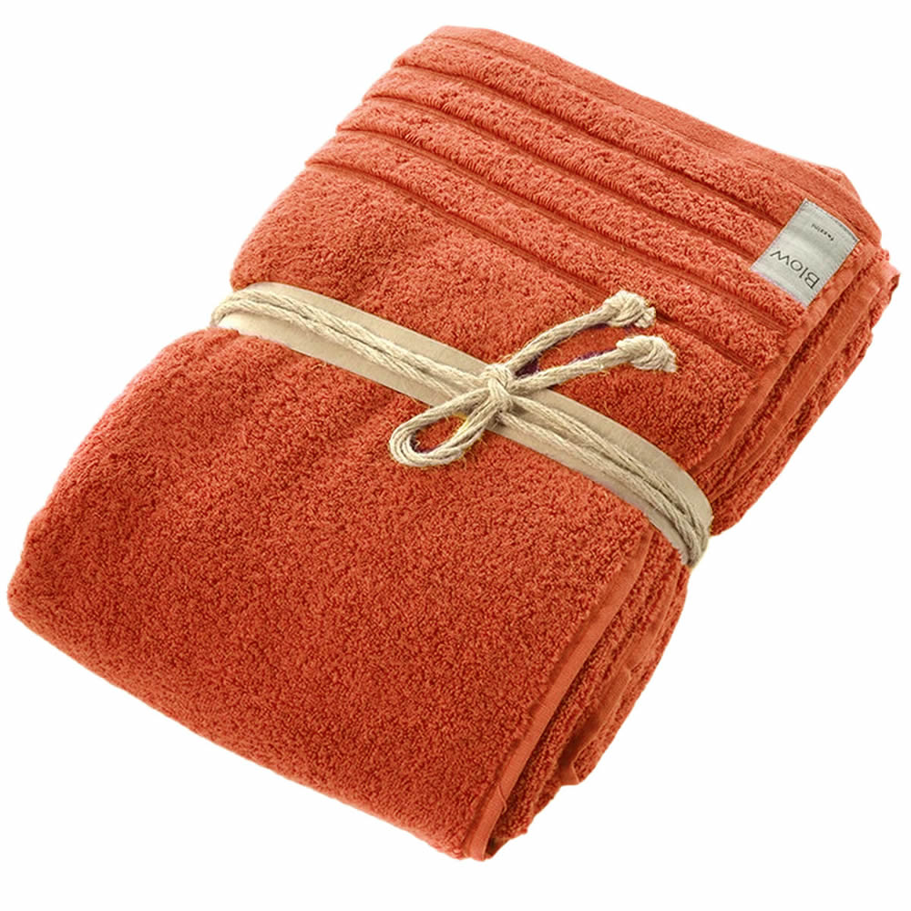 Image of TELO DOCCIA IN SPUGNA DI COTONE COPPER COCCOLA FAZZINI