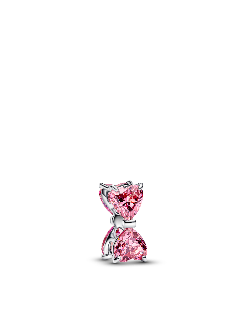 Pink Bow Charm