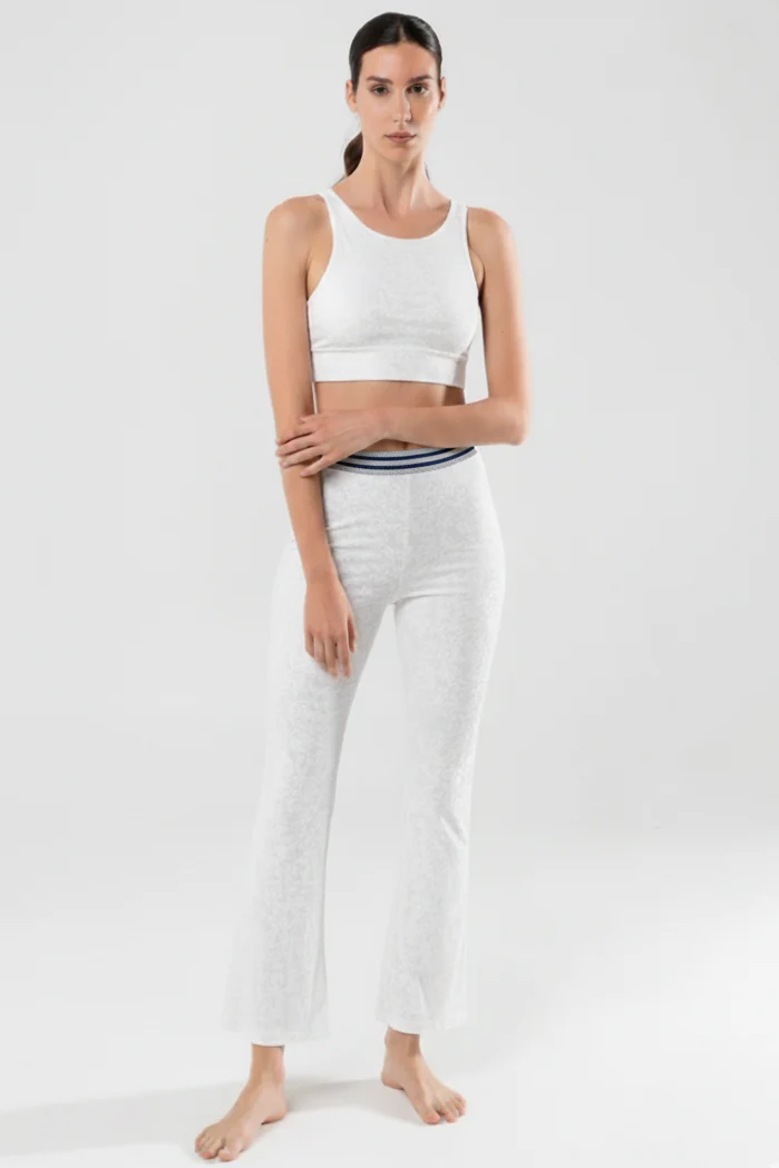 Pantajazz in Velluto Bianco