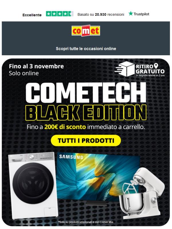 Black Edition: fino a 200€ di sconto🔥
