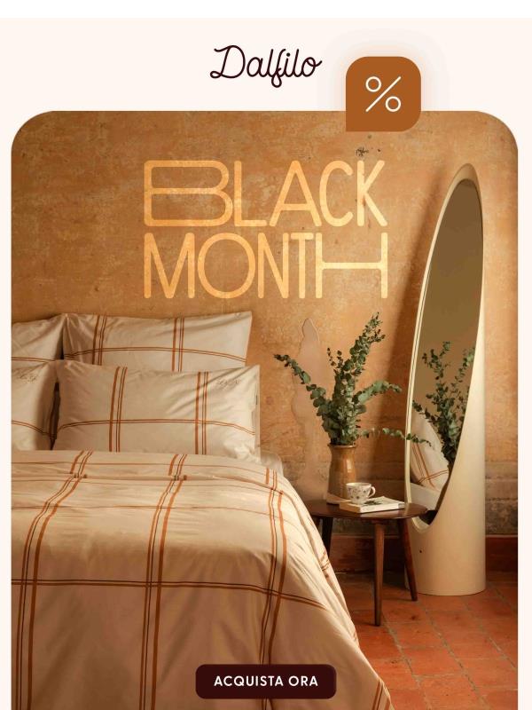 🖤 Black Month è iniziato