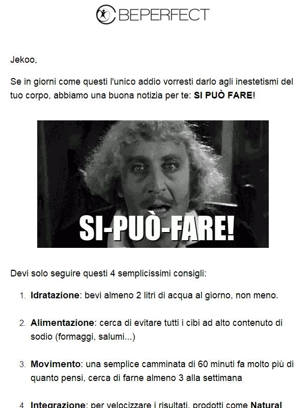 ✝️ Qui giace la ritenzione idrica...