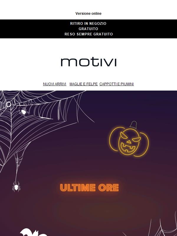 Solo per poche ore -25% su TUTTO🎃