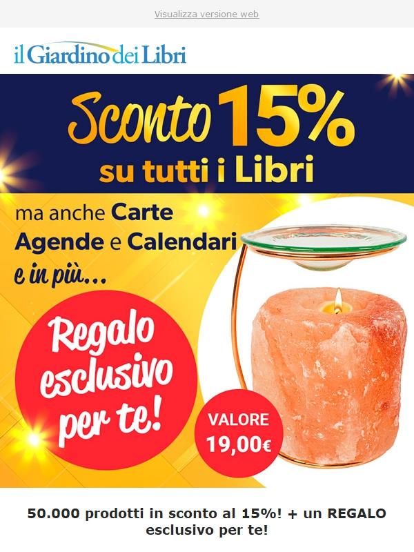 ✨ Sconto 15% su TUTTI tutti i libri, carte, agende e calendari + Regalo Esclusivo (valore 19,00€) 🎁✨