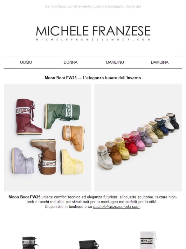 Moon Boot FW25 — L’eleganza lunare dell’inverno