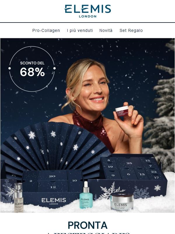 La tua routine pre-party con il nostro calendario dell’Avvento