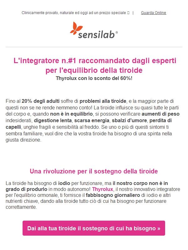 Il n1 contro i problemi alla tiroide🥇