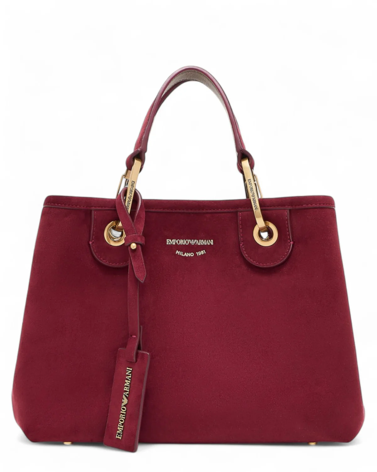 Image of Borsa MyEA Shopper Piccola in Simil Suede