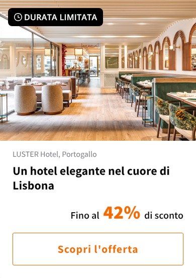 Un hotel elegante nel cuore di Lisbona