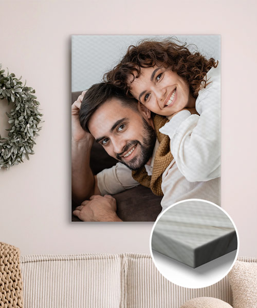 La tua Foto personalizzata su Tela - Stampa di alta qualità!