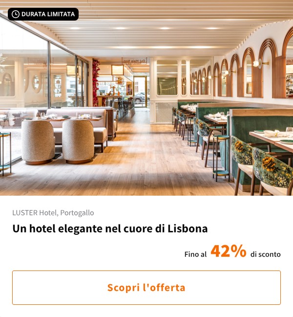 Un hotel elegante nel cuore di Lisbona