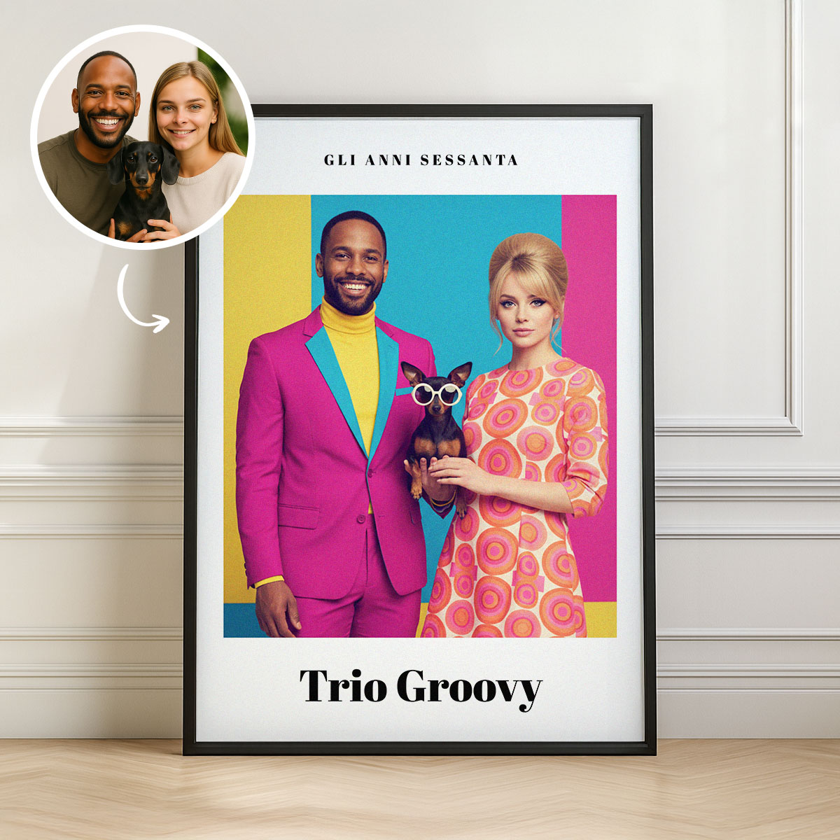 Image of Poster Personalizzato “Viaggio nel Tempo” 