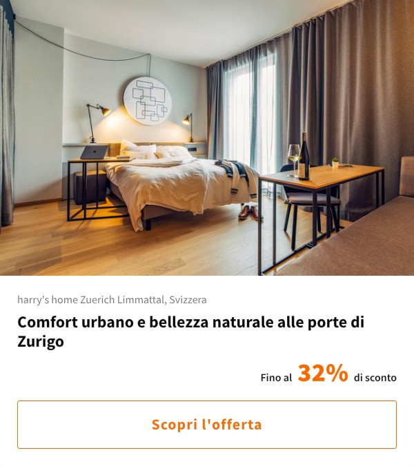 Comfort urbano e bellezza naturale alle porte di Zurigo