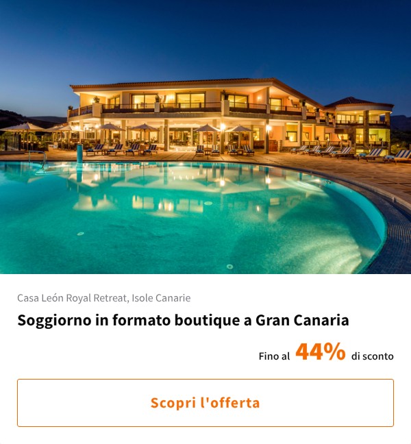 Soggiorno in formato boutique a Gran Canaria