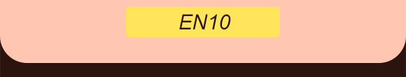 Codice promozionale “EN10” centrato su sfondo giallo con bordo arrotondato e sfondo pagina lilla.        