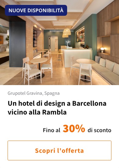 Un hotel di design a Barcellona vicino alla Rambla