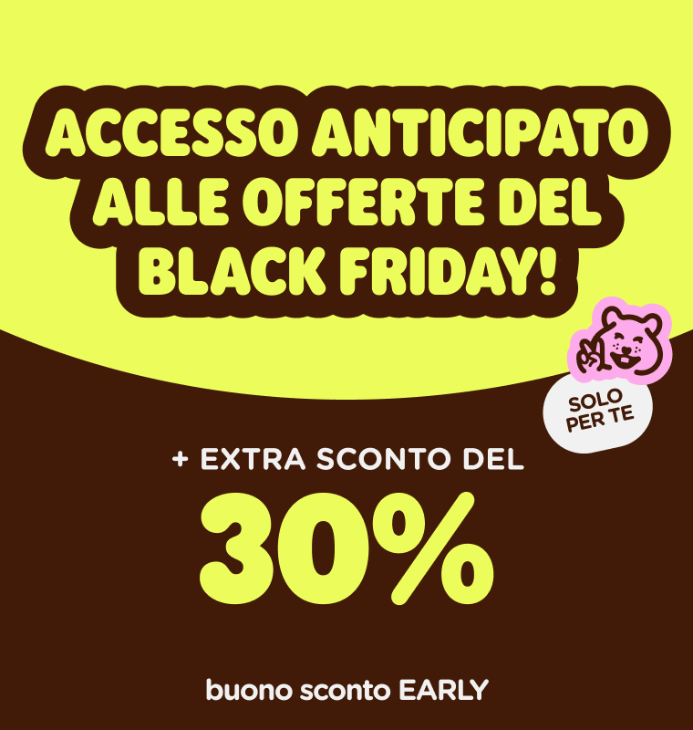  Accesso anticipato alle offerte del Black Friday
