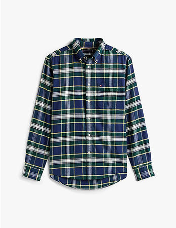 Camicia regular fit a quadri tartan