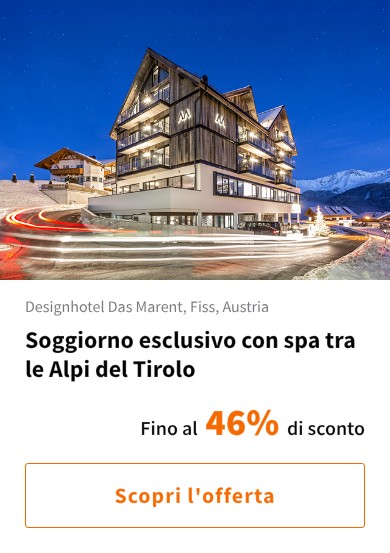 Soggiorno esclusivo con spa tra le Alpi del Tirolo