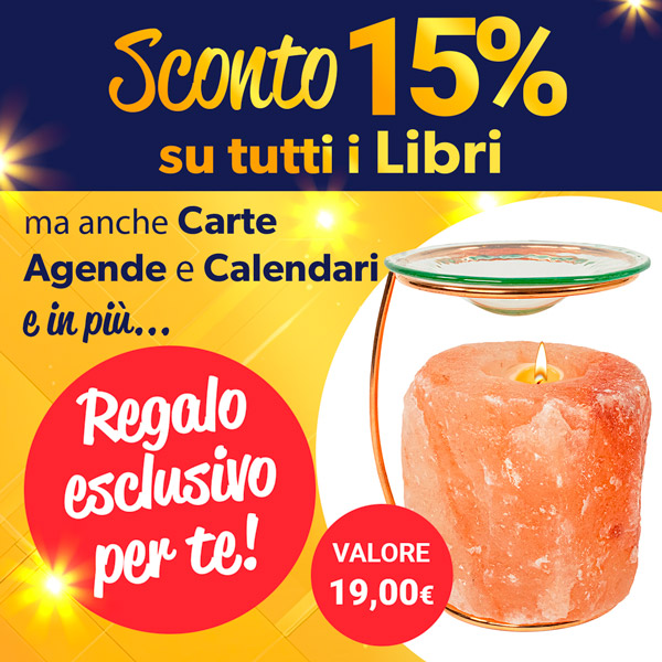 Diffusore di Oli Essenziali ai Cristalli di Sale in REGALO + SCONTO 15%
