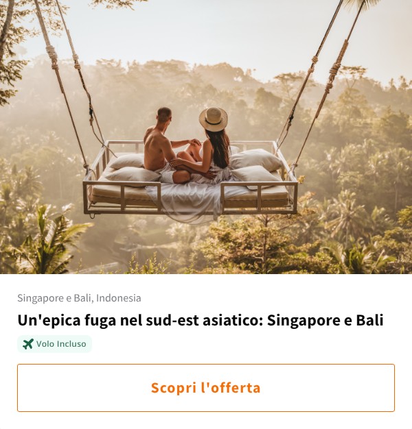 Un'epica fuga nel sud-est asiatico: Singapore e Bali