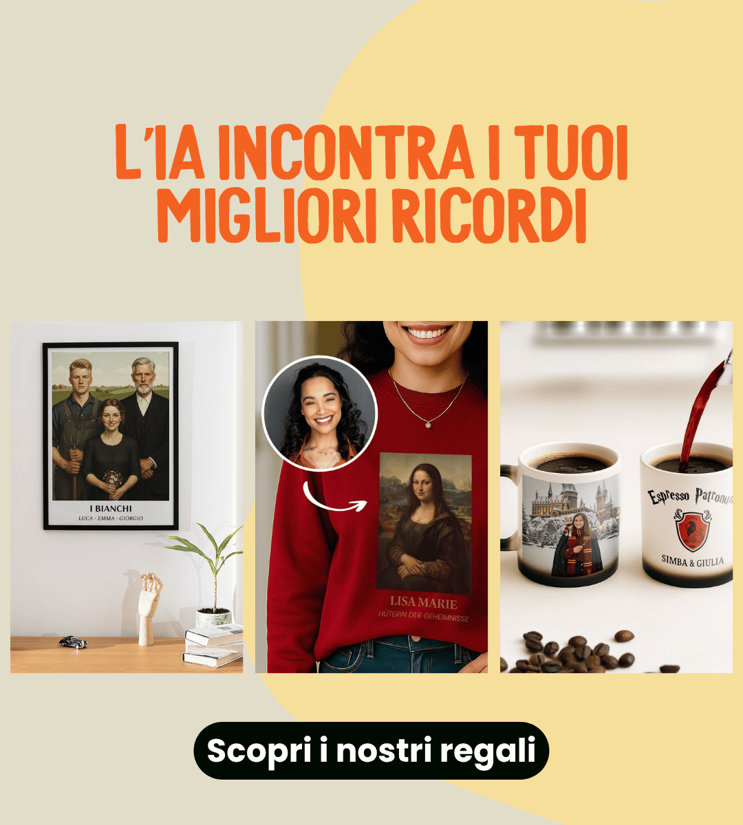 Regali Personalizzati con Design IA