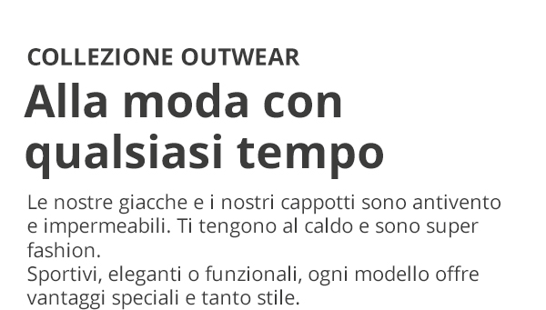 Collezione outwear