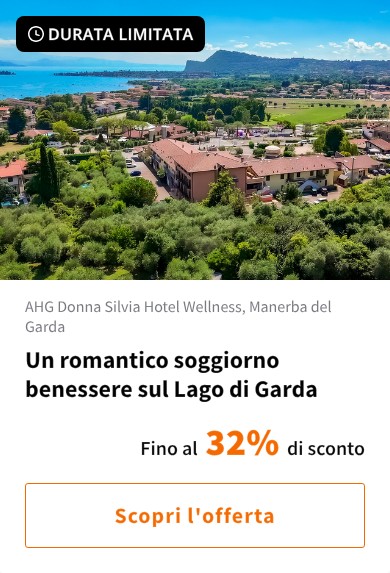Un romantico soggiorno benessere sul Lago di Garda