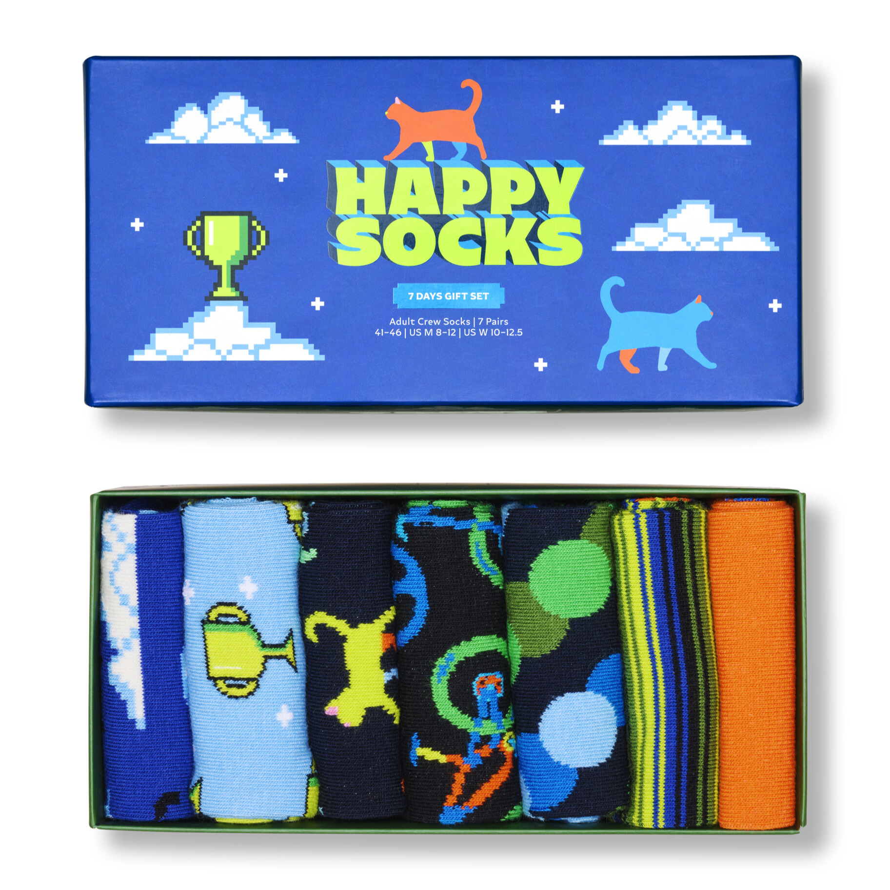 7-Pack Seven Days Socks Gift Set