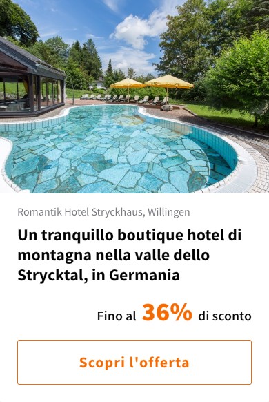Un tranquillo boutique hotel di montagna nella valle dello Strycktal, in Germania