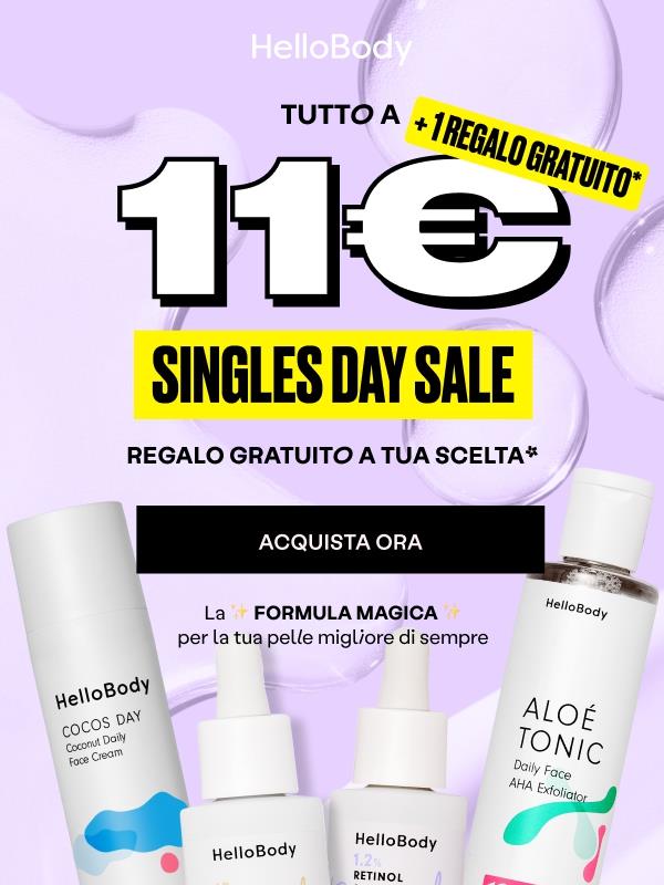 🚨 Singles Day inizia ORA!