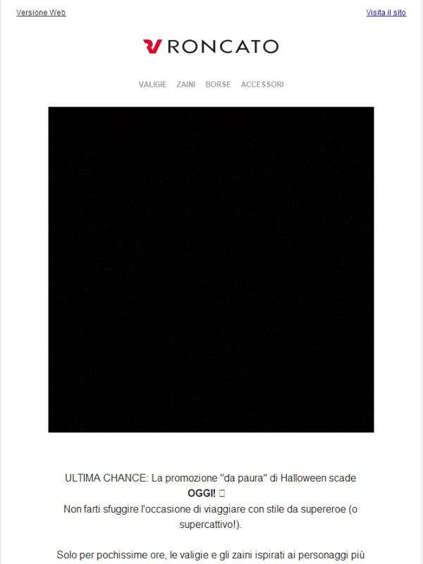 Ultima Chance: Sconto del 30%!