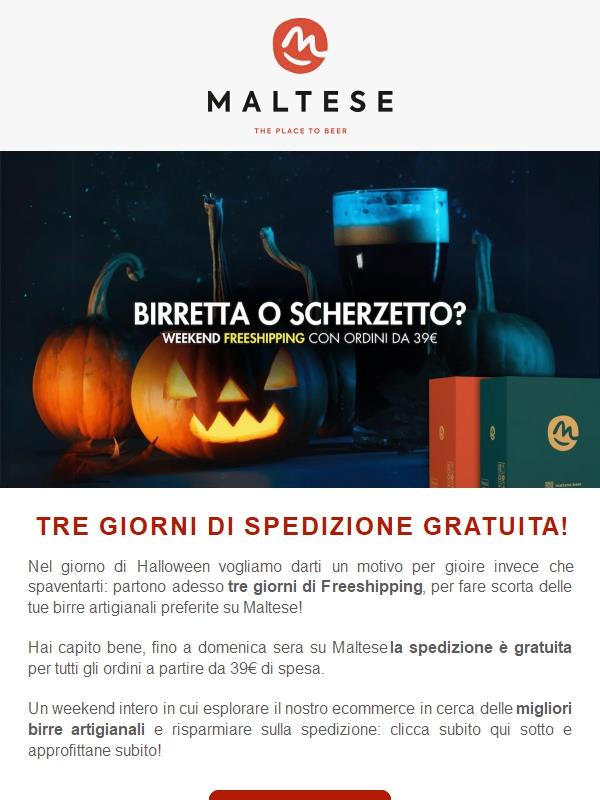 Un weekend di Freeshipping! ultime ore