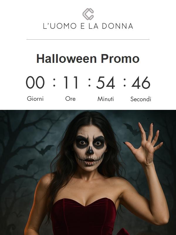 Ultima chiamata! Una promo da Paura! - 25% sulla Nuova Collezione!