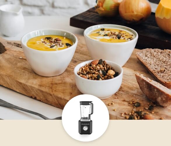 Roasted pumpkin soup