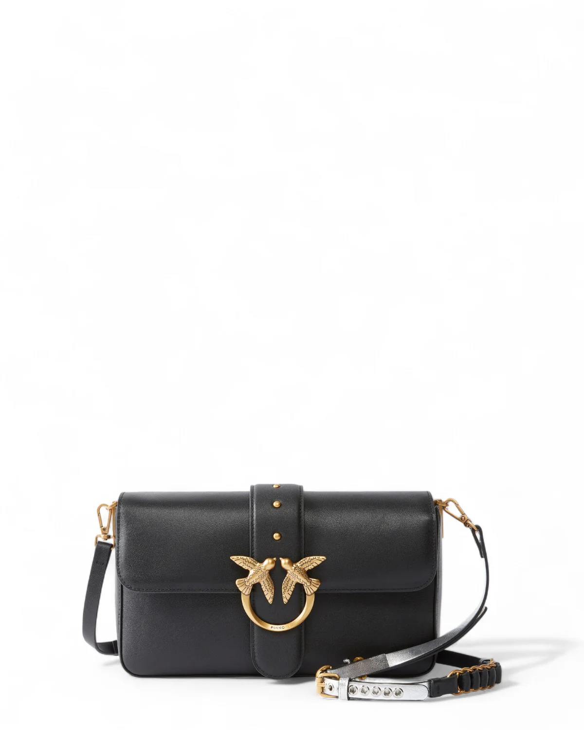 Image of Borsa a mano Love Bag One Slouchy con doppia tracolla