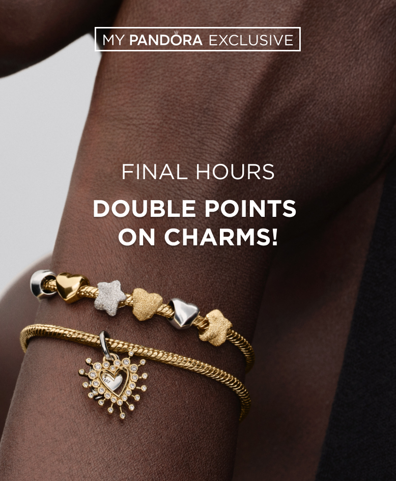 My Pandora members earn 2X points on charms