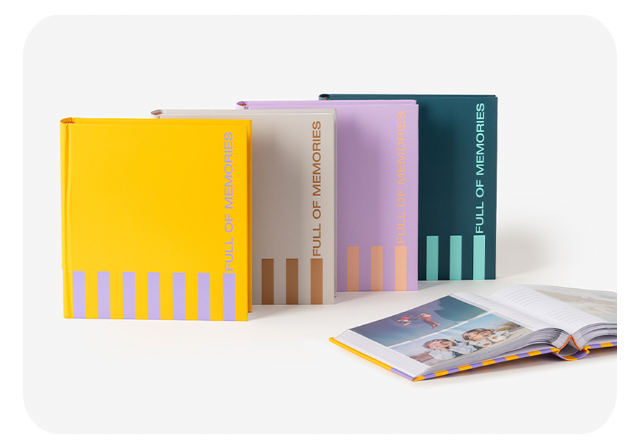 Su sito e app trovi gli Album portafoto Elements