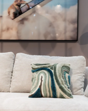 Cuscino Lava grigio 45x45cm