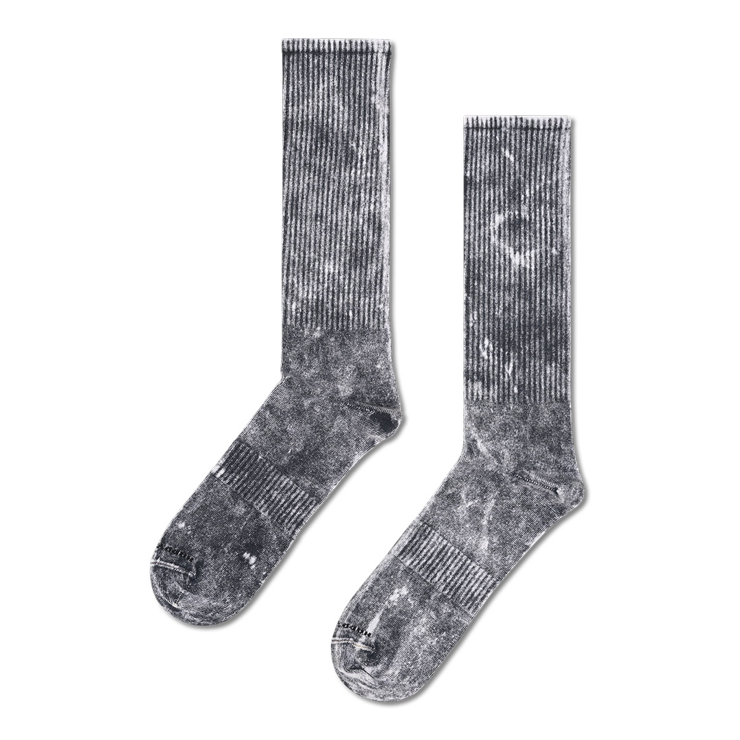 Acid Wash Sneaker Sock