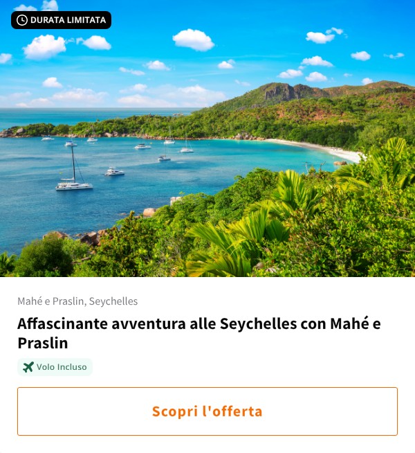 Affascinante avventura alle Seychelles con Mahé e Praslin
