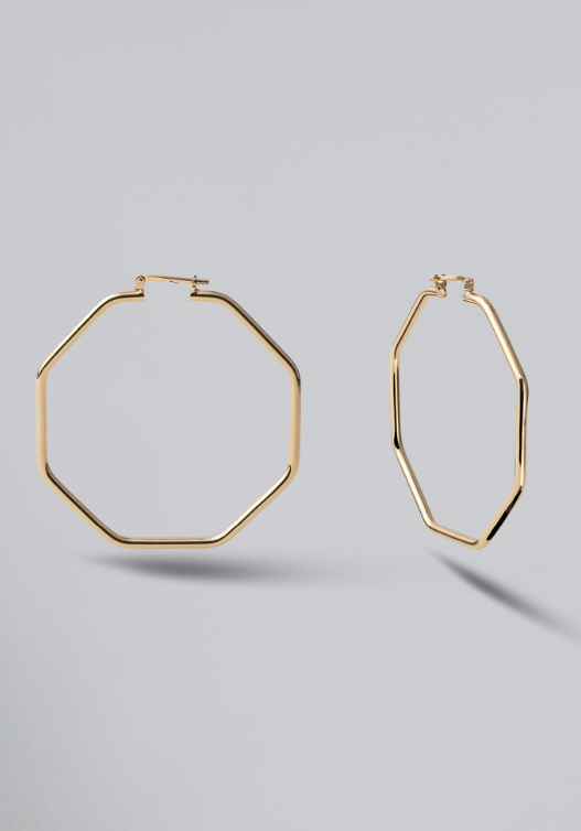 Orecchini Line Dorati