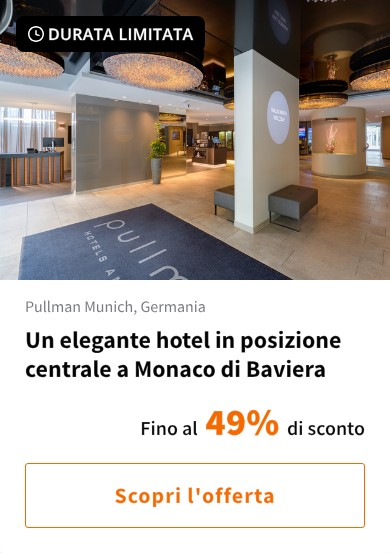 Un elegante hotel in posizione centrale a Monaco di Baviera