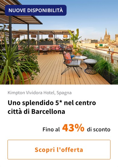 Uno splendido 5* nel centro città di Barcellona