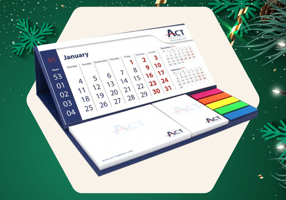  Calendario da tavolo 21x18 su base rigida