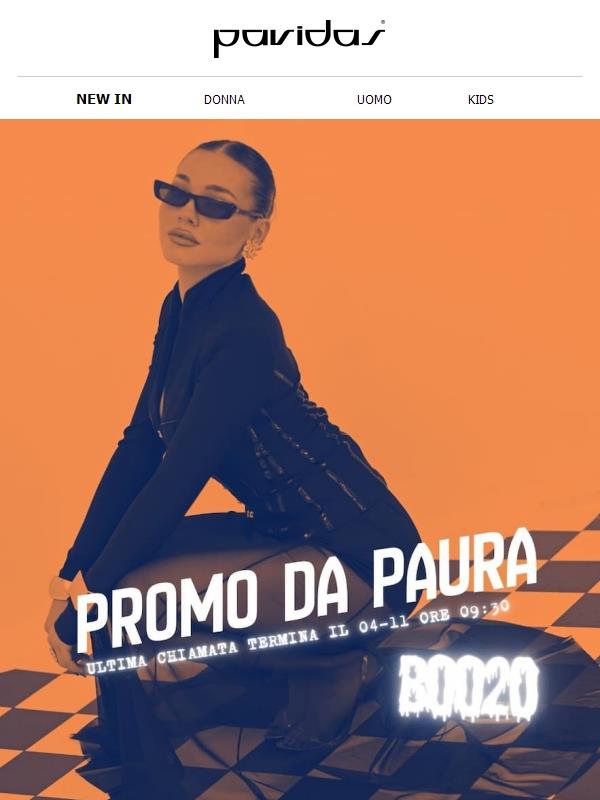 BOO20 - Ultima chiamata: -20% su tutto!