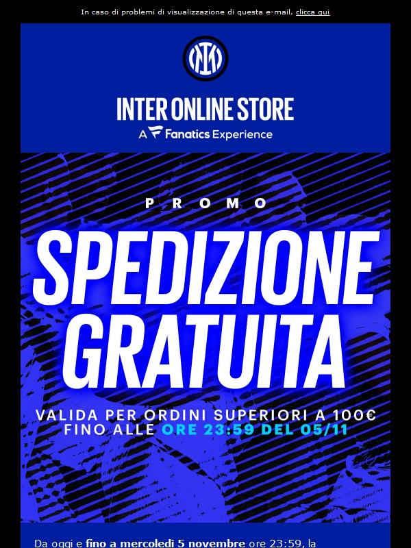 Approfitta della spedizione gratuita ⚫🔵📦