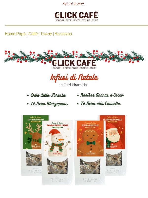 Novità: Scopri i nostri / infusi di Natale / in filtri piramidali 🎄